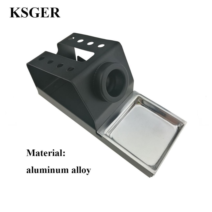 HOLDER SOLDER T12 DIY BAHAN METAL UNTUK REPARASI HANDPHONE