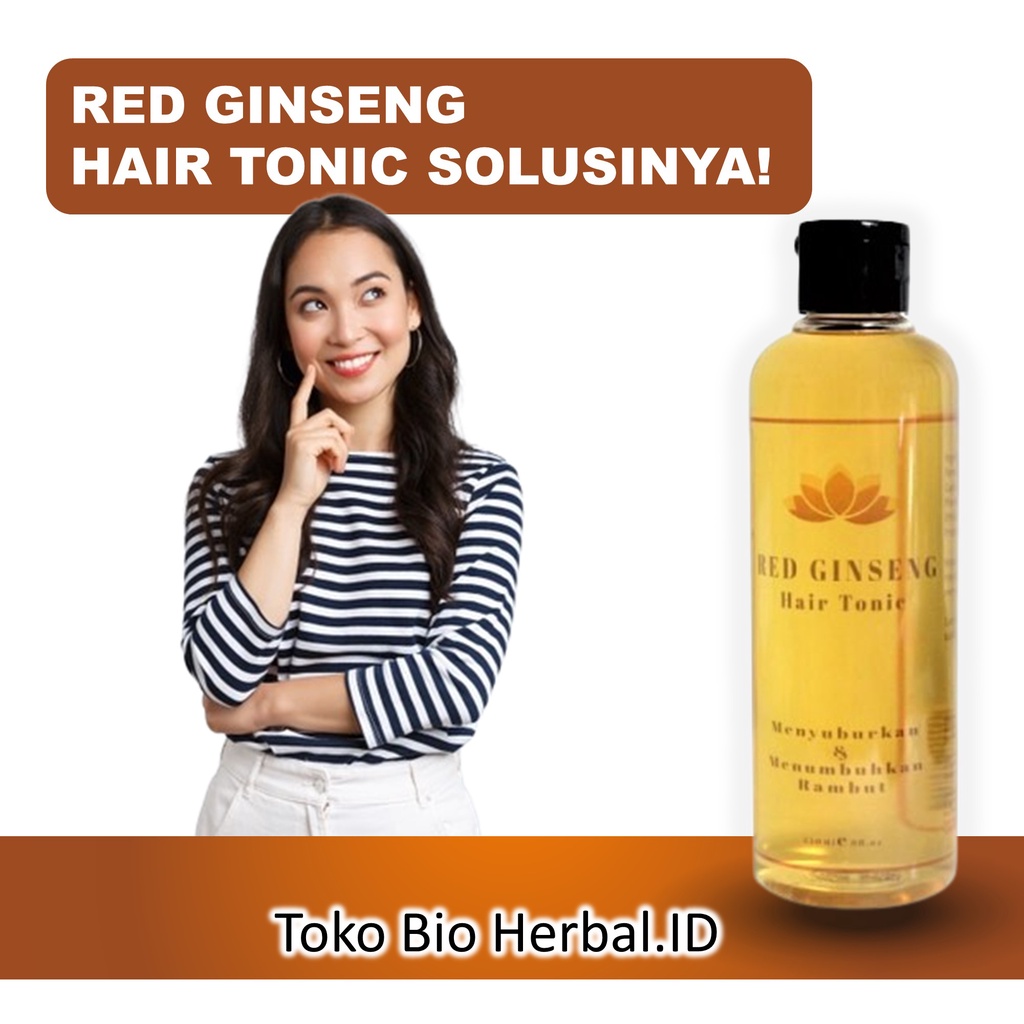 Hair Tonik Rambut Rontok Penyubur Rambut Rontok Red Ginseng Hair Tonic B5P