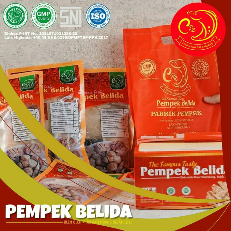 

Pempek Belida PAKET 3 RASA. B (Isi: Lenjer Kecil, Adaan, Kulit)