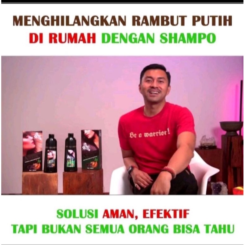 PROMO SHAMPOO SIN HAIR PENGHITAM UBAN  ASLI japan READY