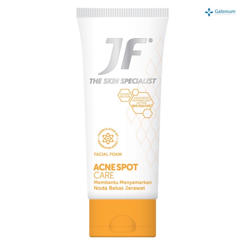 Facial foam JF sulfur ACNE SPORT  tube