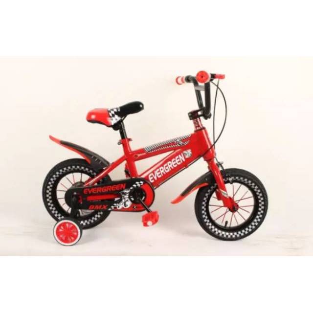 BMX 12 EVERGREEN LOGAN SEPEDA ANAK