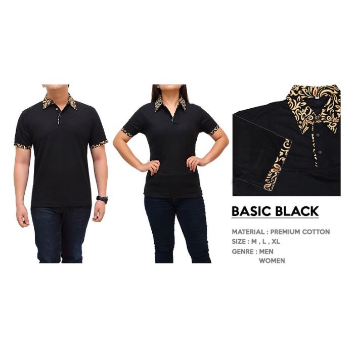 New Arrival Polo Premium High Quality Modern Polo Batik Fusion