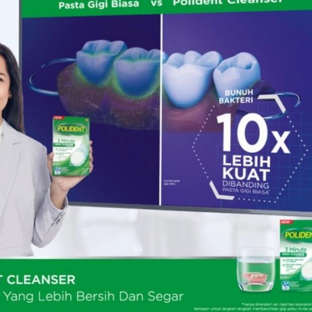 ➱ Polident Cleanser 30tablet  ➦