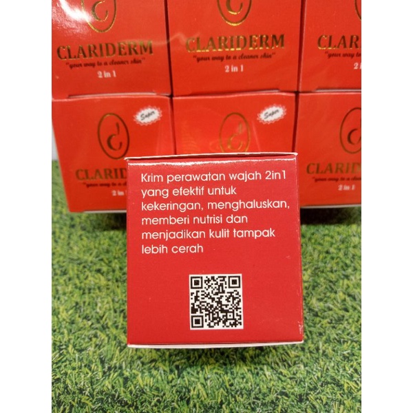 CREAM CLARIDERM SUPER DAY &amp; NIGHT LUSINAN ( ISI 12 PCS )