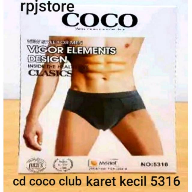 Celana dalam coco club 5316 karet kecil