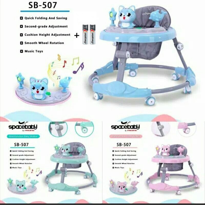 SPACE BABY Baby Walker SB 507 506 505 509 SPACEBABY [ * FREE PACKING DUS ALAS ]