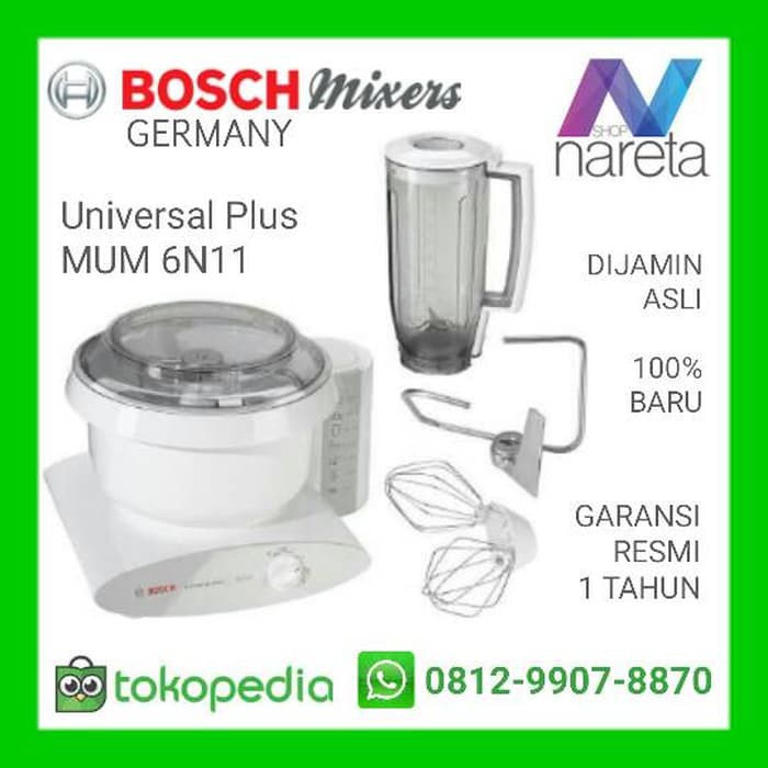 Mixer Bosch Universal Plus Mum 6n11 Garansi Resmi Pt Sico Bn284