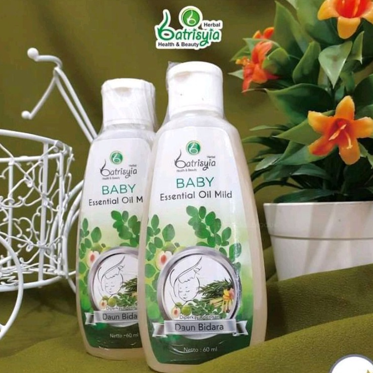 Baby Essential Oil Mild Batrisyia Herbal / Minyak Telon Batrisyia / Telon Herbal skincare