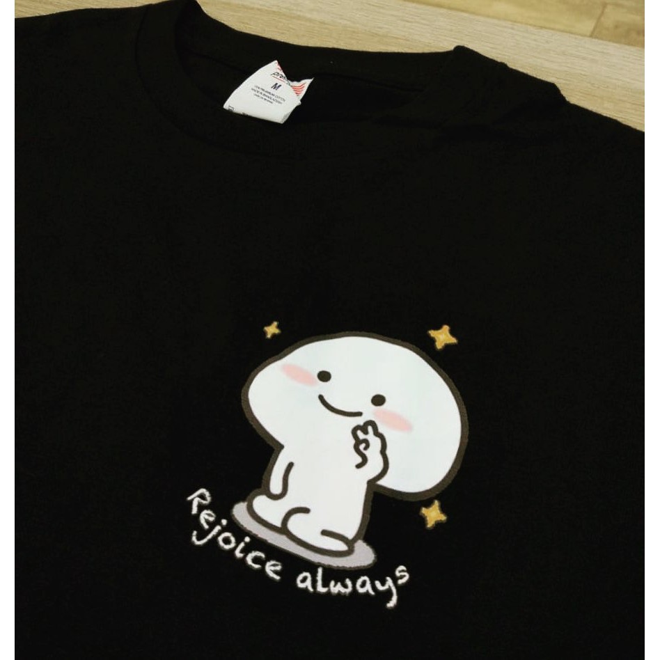 CUSTOM KAOS 2 SISI (DEPAN LOGO, BELAKANG TULISAN 25X5 CM)