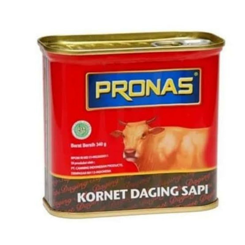 

Pronas Kornet Daging Sapi / Corned Beef 340gr