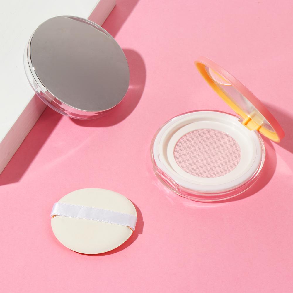 CHOOKYY Makeup Box Small Empty Cosmetic Case Compact Powder