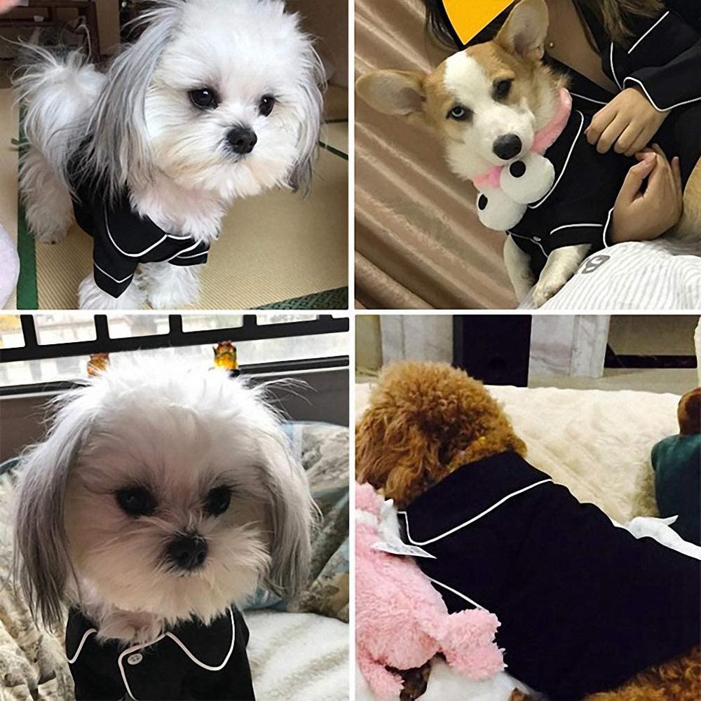 ★〓YUFeiPet〓★ Cat Pajamas Dog Shirt Pet Home Service Dog's Clothes Cat Short Sleeve Leisure Fashion Lovely