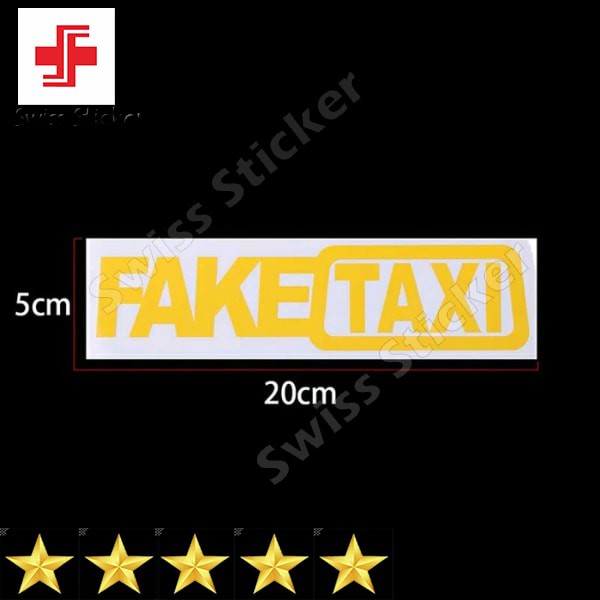 

Promo Stiker Fake Taxi 1 warna panjang 20cm Keren