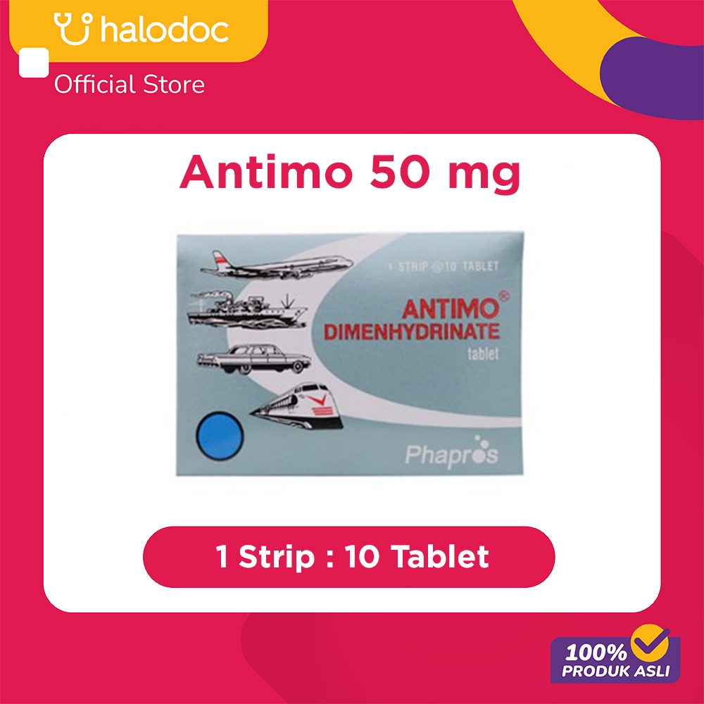 Antimo 50 mg 10 Tablet
