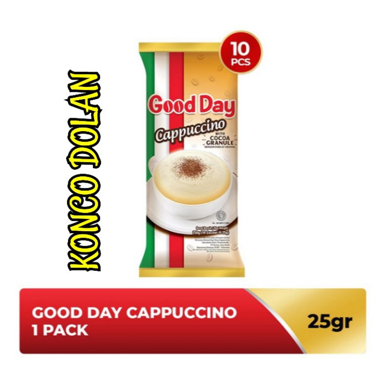 

GOOD DAY KOPI CAPPUCCINO 10x25G