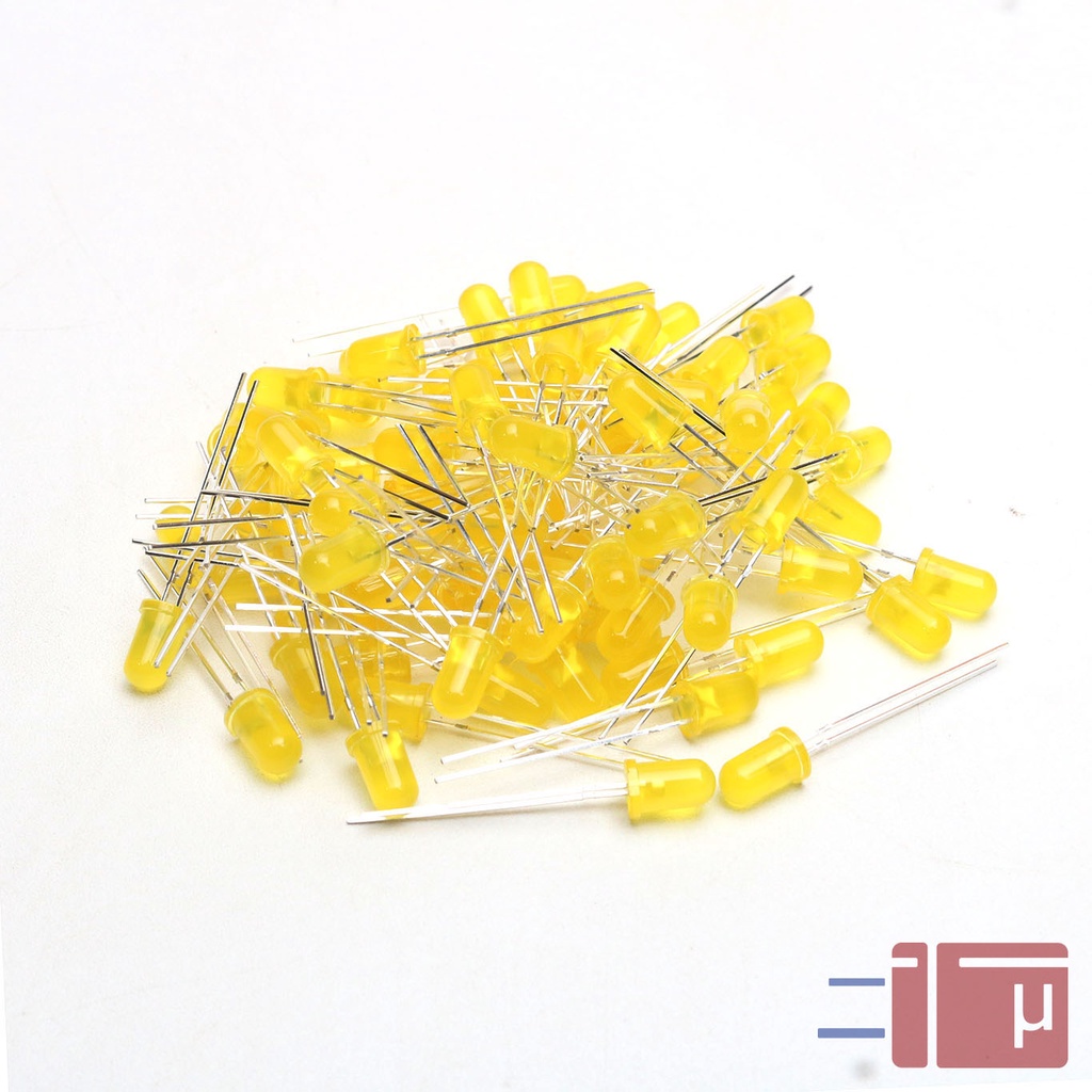 x10 Led 5mm Kuning Diffused Untuk Indikator