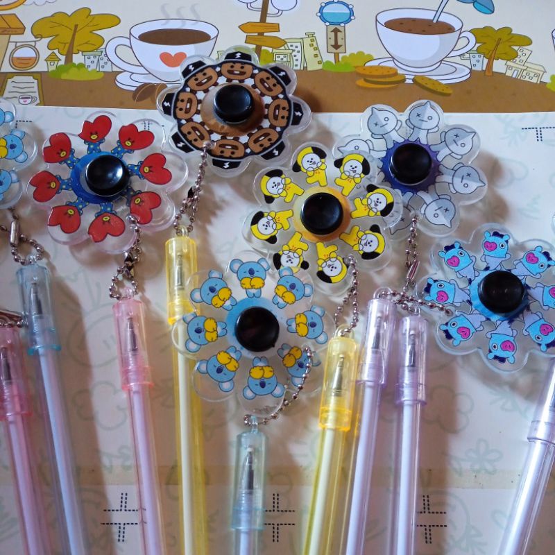 

Pulpen Gel Spinner Sanrio Pen Bolpoin Unik