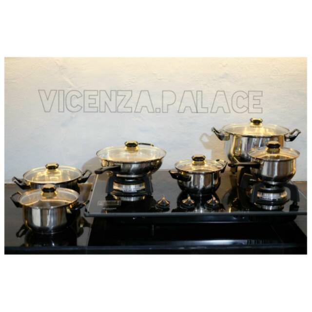 Panci Set Vicenza V612 | Shopee Indonesia