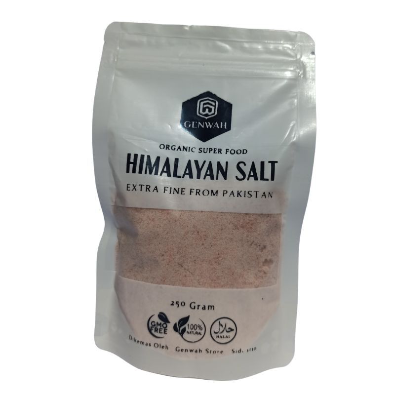 

GenWAH Garam Himalaya Organik Pakistan 250gr Himalayan Salt Ibnu Sina JSR