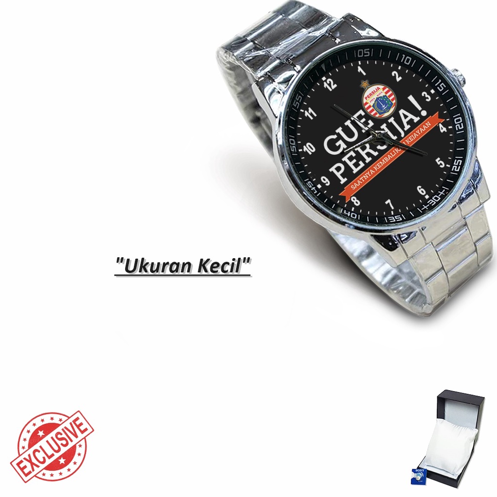 Jam Tangan Rantai Couple PERSIJA JAKMANIA 2 (Awesome)