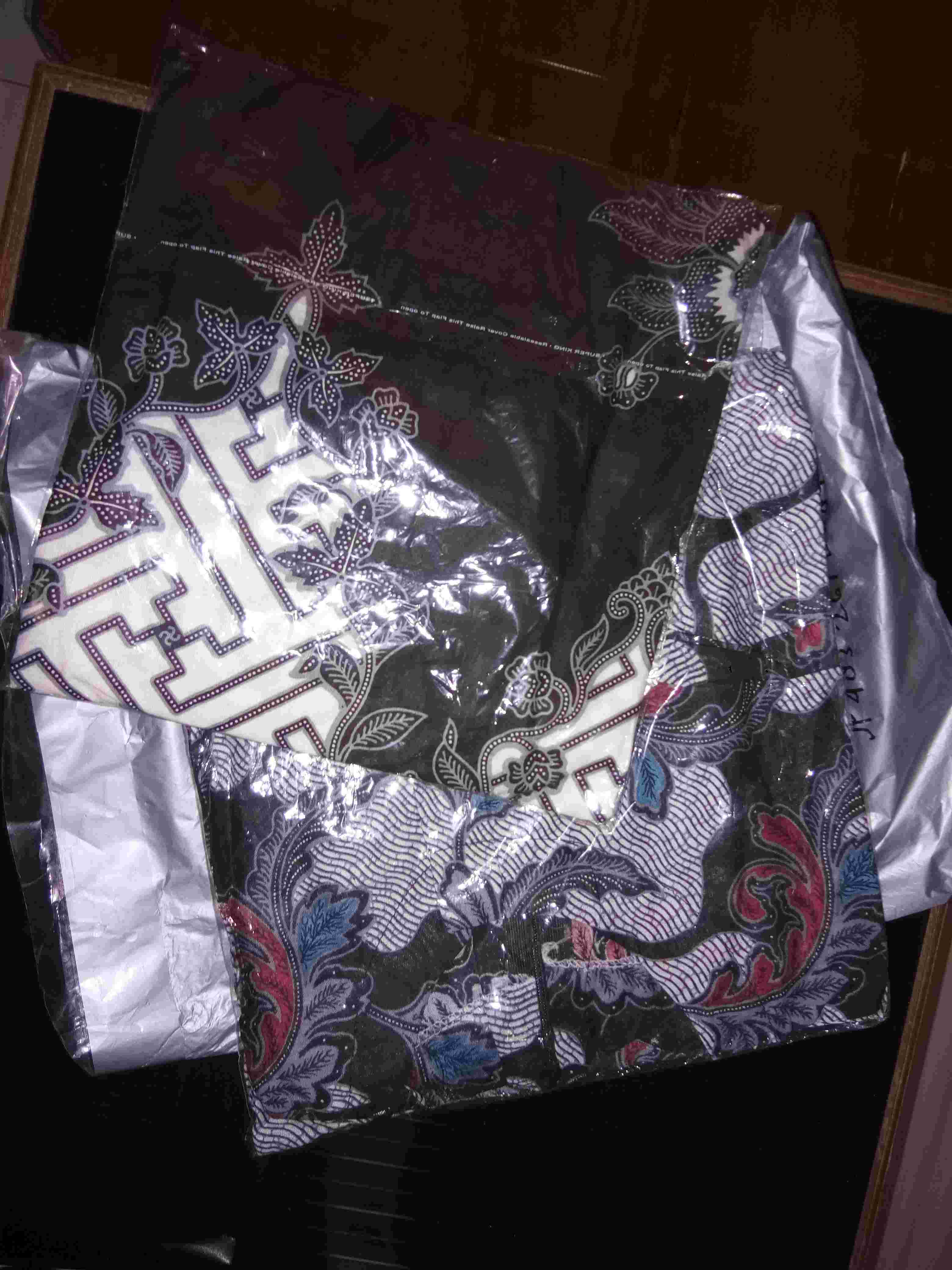 Atasan Batik Lengan Pendek 021 Risna Batik Hrb026 Hem Batik Murah Seno Sogan Bagkung Manggar Padi