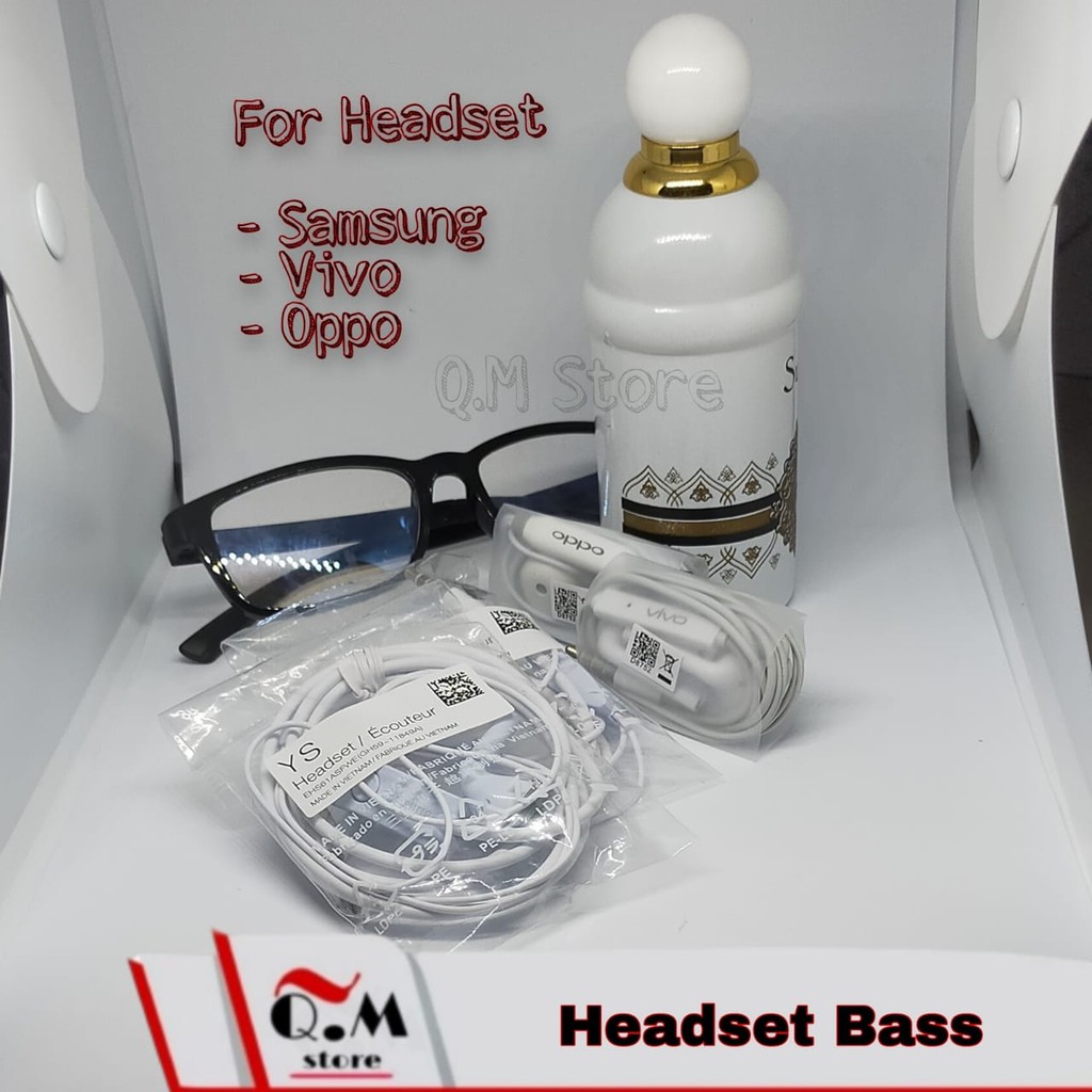 PROMO Headset Samsung HS330/Vivo/Oppo Hansfree Samsung/Vivo/Oppo Earphone Colokan