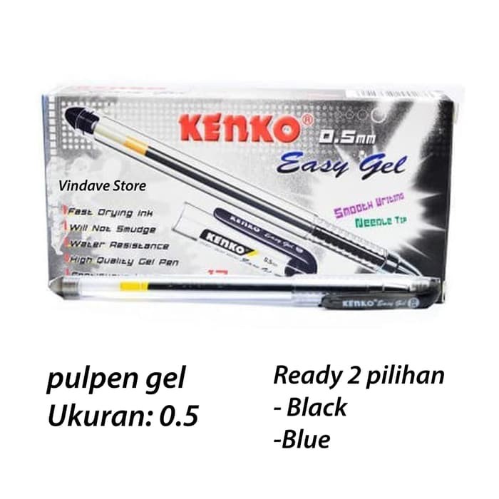 

Pulpen Kenko Easy Gel 0.5 mm