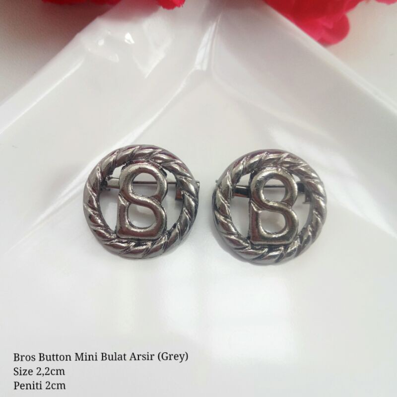 BROS BUTTONSCARVES KW / BROS B (PART 4)-mini arsir gray