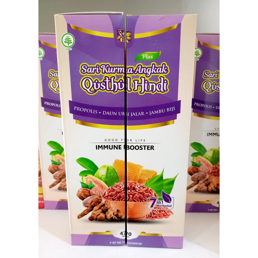 

Sari Kurma Angkak Qusthul Hindi 7IN1 Mix Herbal / Sari Kurma Plus