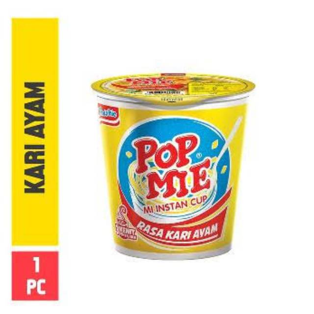 

Pop Mie Rasa Kari Ayam 75 gr - Pop Mi Kari Ayam 75 gr #AJ