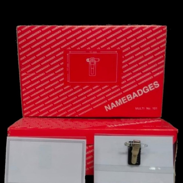 

Cuci Gudang Nametag Id Card Isi 50Pcs Trendi