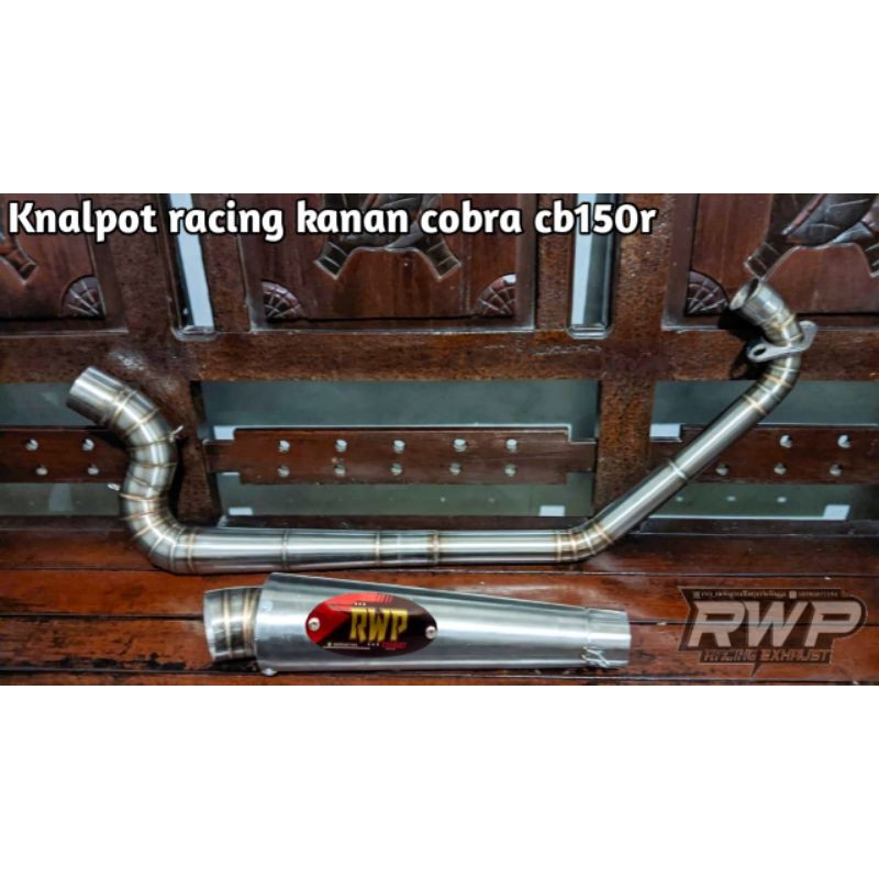 Knalpot racing cb150r knalpot kanan cobra cb150r knalpot cbr150r knalpot cb150r kanan cobra
