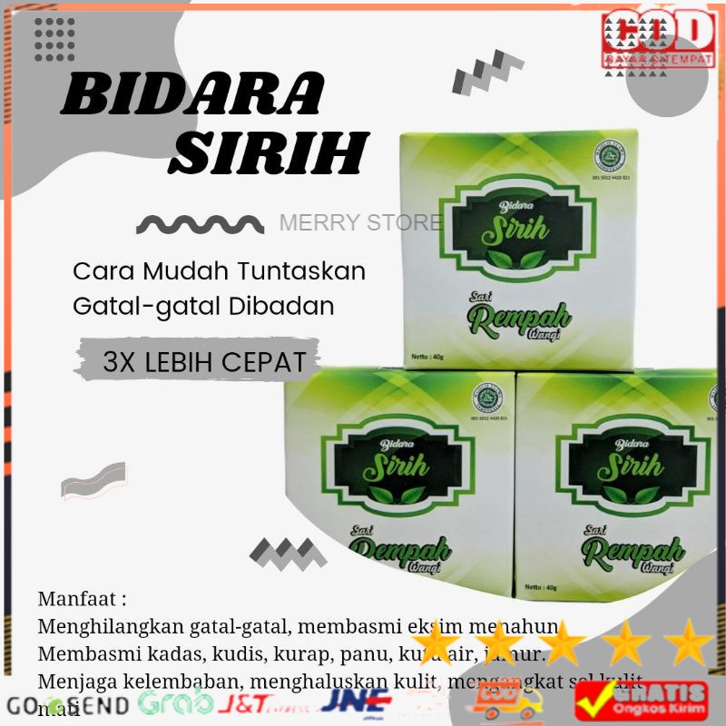 Sabun Bidara Sirih Herbal [sabun spesialis gatal-gatal]