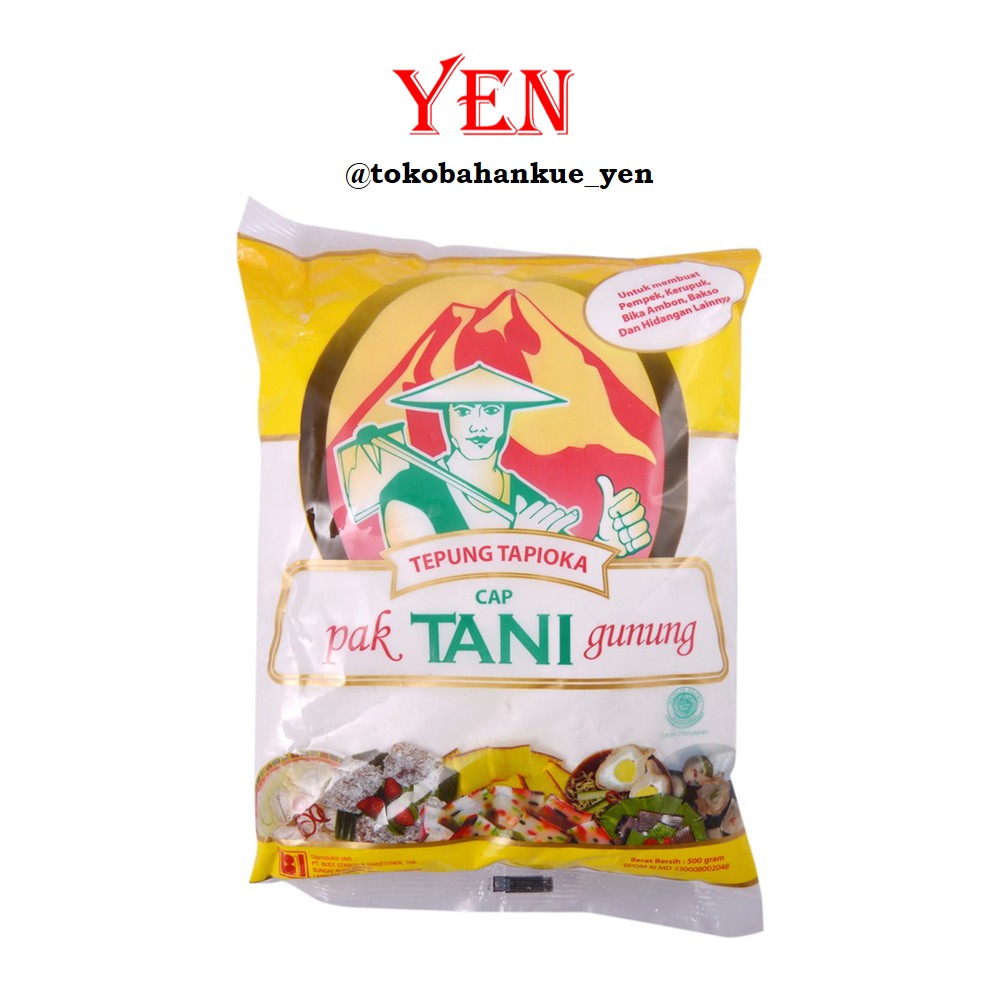 

Pak Tani Gunung / Tepung Tapioka / Tepung Kanji 500gr