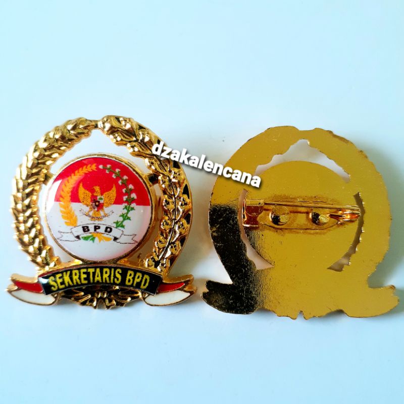 PIN SEKRETARIS BPD LOGO TERBARU - PIN BPD - LENCANA BPD
