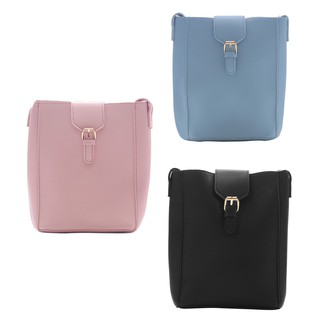 MINISO Tas Selempang Wanita Tas Bucket Bag Sling Bag Polos 