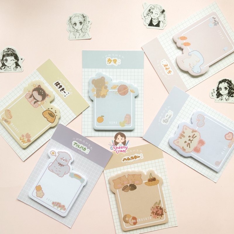 

Sticky Notes Seri Cutie Animal