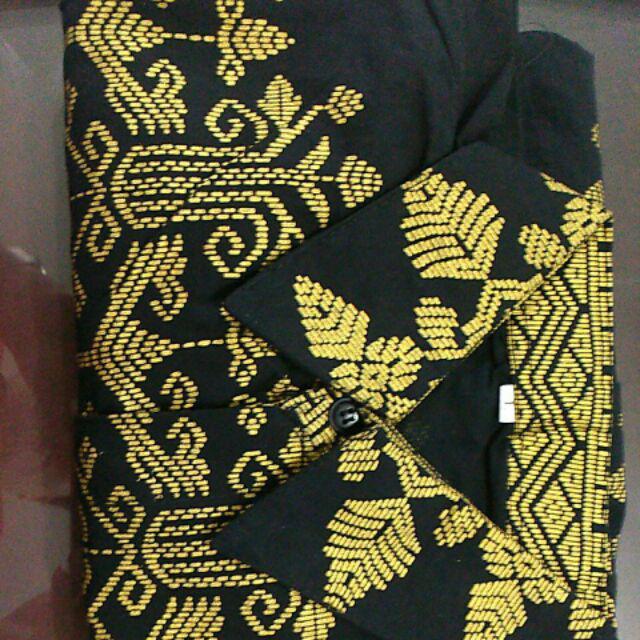 Jumbo Kemeja Batik Pria Anjani Gold Silver Bk Batik Hrb026 Kenongo Kemeja Baju Batik Silver