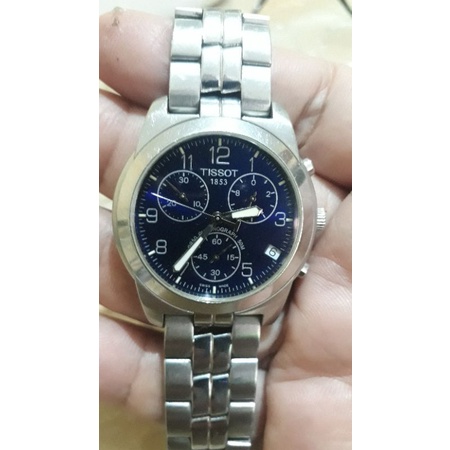 Jam Tangan Pria TISSOT PR50 J378/478 chronograph second/bekas
