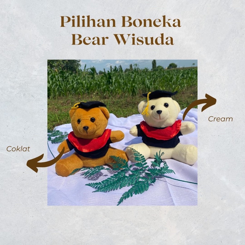 [READY/HAMPERS WISUDA COWOK/HADIAH WISUDA COWOK/ KADO WISUDA COWOK/BONEKA WISUDA 20CM/BOTOL TUMBLER/DOMPET COWOK/BOX JUMBO 25x25x10]