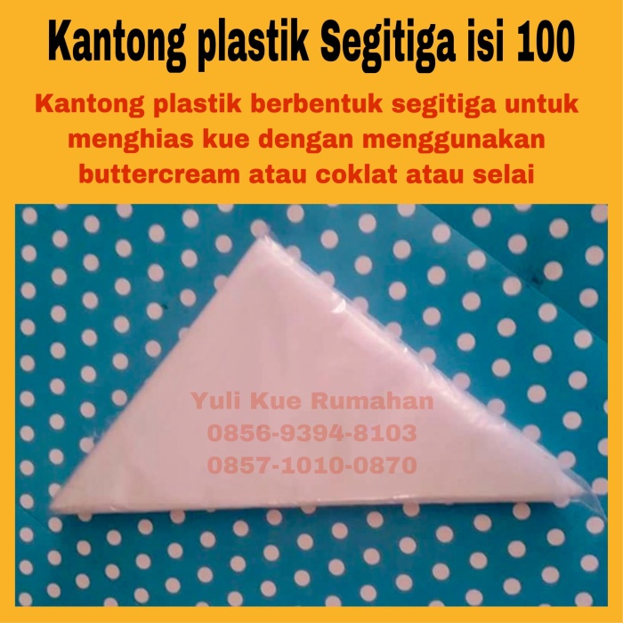 

KUE-PENGHIAS-ALAT- PLASTIK SEGITIGA -ALAT-PENGHIAS-KUE.