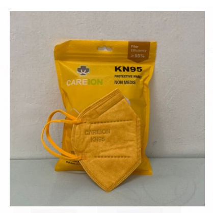 Careion Masker KN95 Premium KN95 isi 10 Pcs 5Ply Tali Sewarna Kemenkes