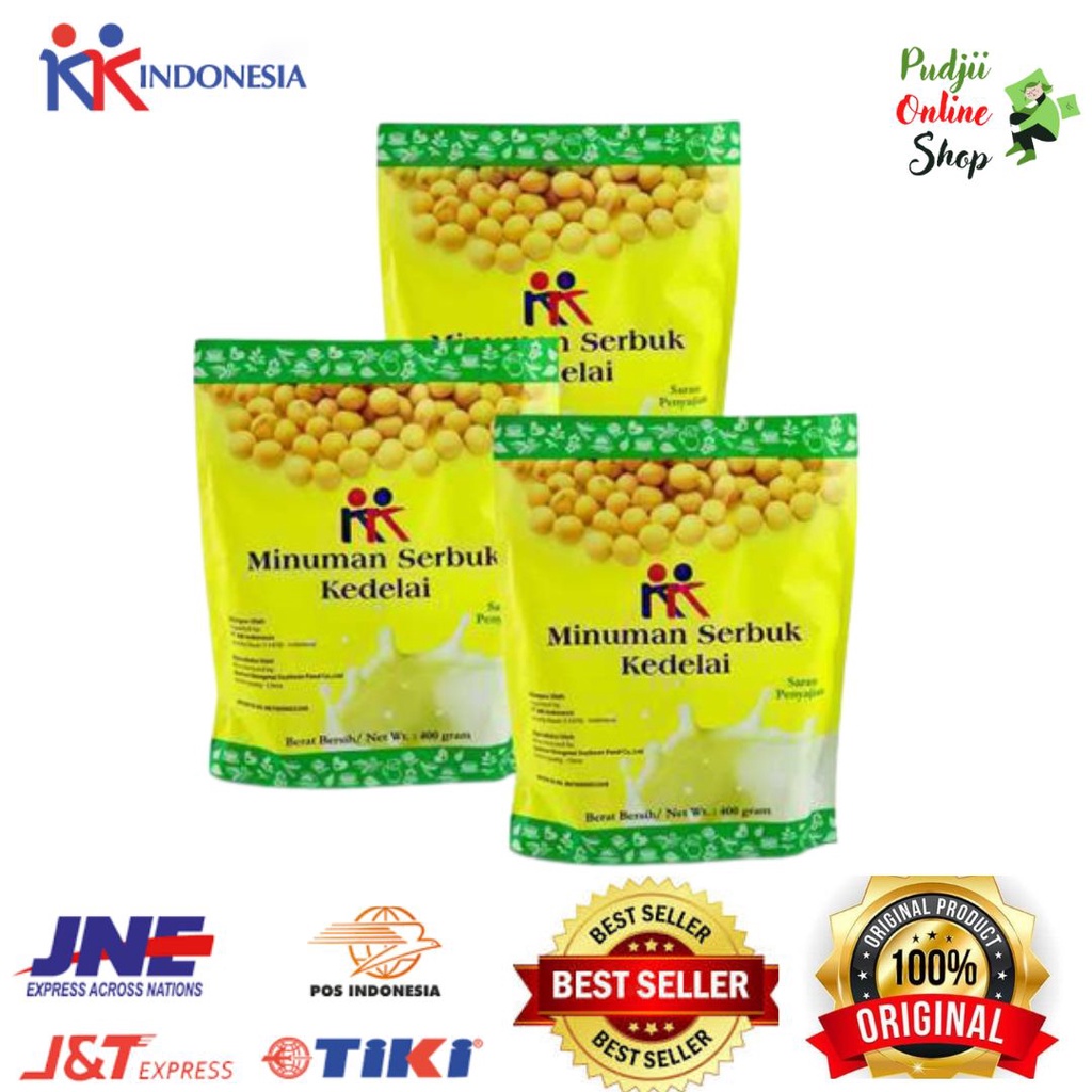 

KK Minuman Serbuk Susu Kacang Kedelai (Soya Bean - 3 x Net 400 gr)