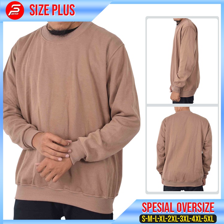 Sweater Big Size Switer Pria wanita jumbo S M L XL XXL XXXL XXXXL XXXXXL
