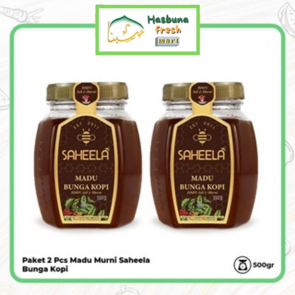 

Saheela Paket [2 Botol Madu Murni Bunga Kopi 500 gram] 100% Madu Murni | 100% Madu Murni Asli Tanpa Campuran