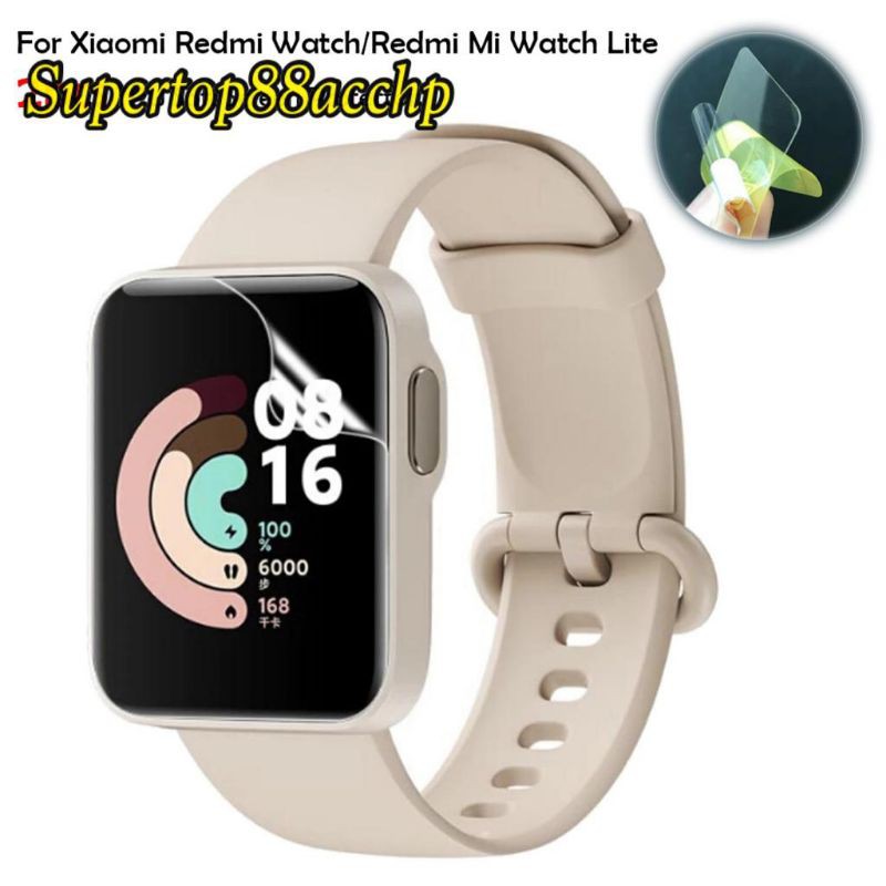 Xiaomi Mi Watch, Xiaomi Mi Watch Lite Anti Gores Hydrogel Full Screen Protector