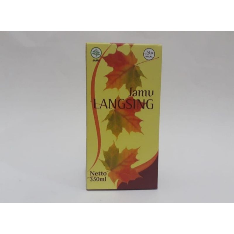 Jamu Langsing | Jamu Herbal Pelangsing 350ml