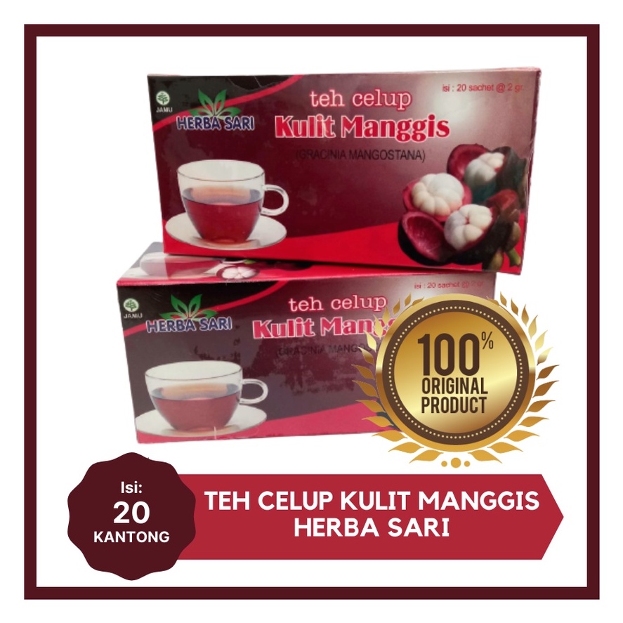 

TEH HERBAL KULIT MANGGIS TEH CELUP KULIT MANGGIS HERBA SARI