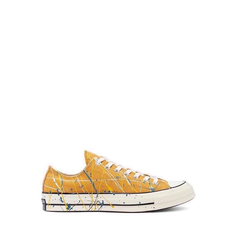 Converse 70s Ox Archive Paint Splatter Print Sunflower Original Resmi PT MAP